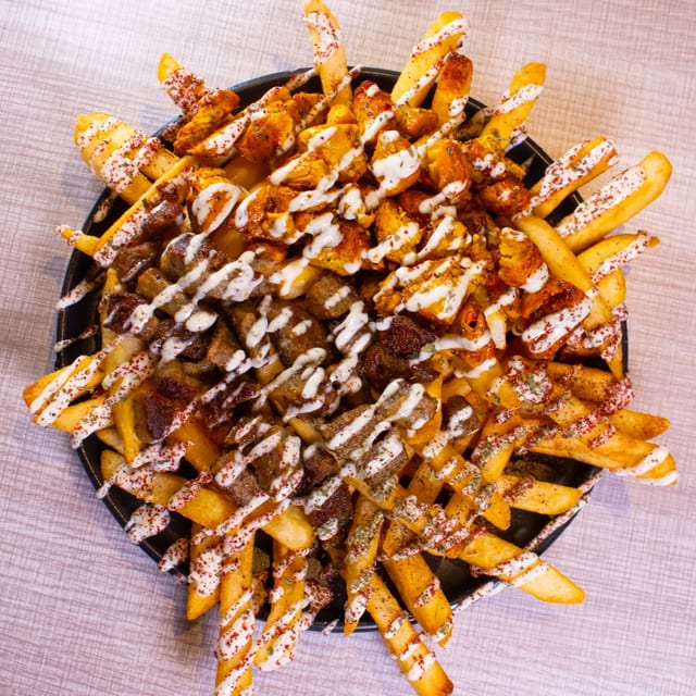 Loaded Fries W Gyro.